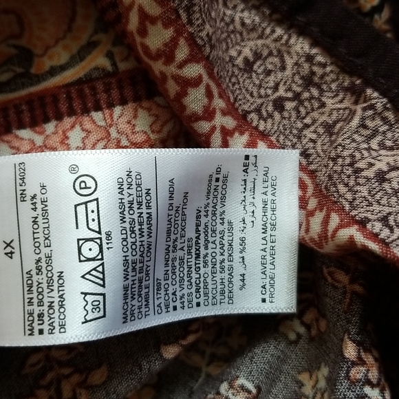 New Old Navy Dress Boho Poet Maxi Midi Flare Brown Vneck Tassels Tiered Swing - Picture 13 of 14